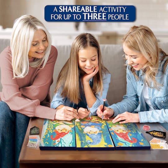 ArtSkills® Brilliant Art Gnomes Stretched Canvas Diamond Painting Kit